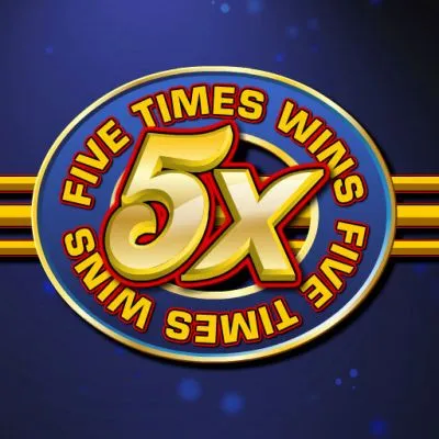 five times wins
